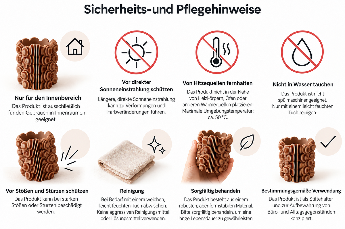 Bubble Stiftehalter – Moderner Schreibtisch Organizer mit Design