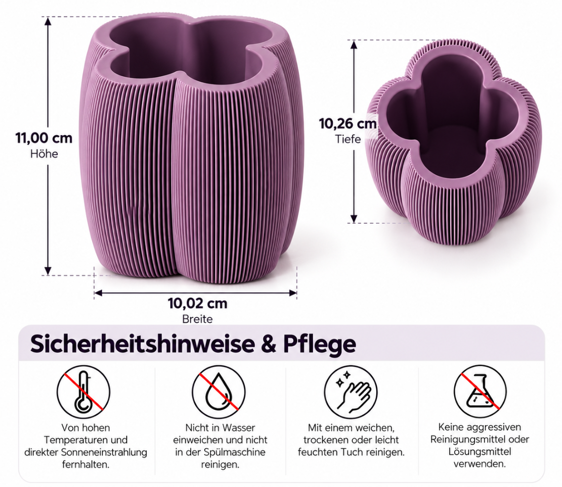 Make-up Pinselhalter – Eleganter Beauty Organizer im modernen Design