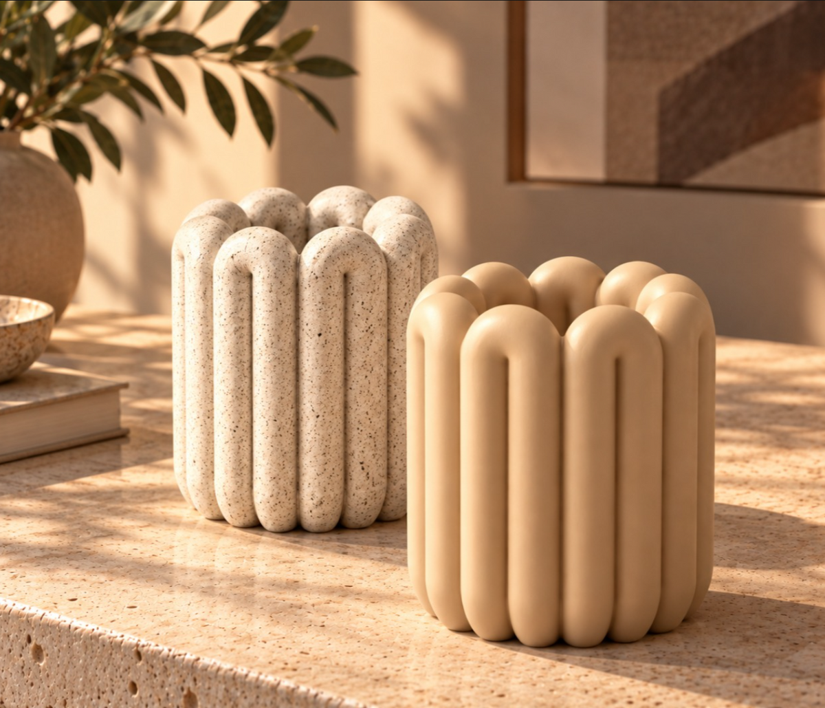 Moderner Organizer im Rundbogen-Design – Deko & Aufbewahrung