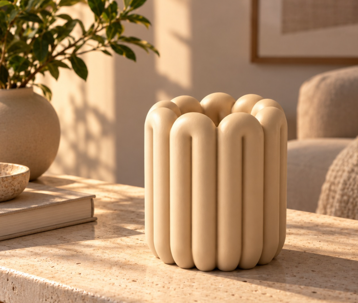 Moderner Organizer im Rundbogen-Design – Deko & Aufbewahrung