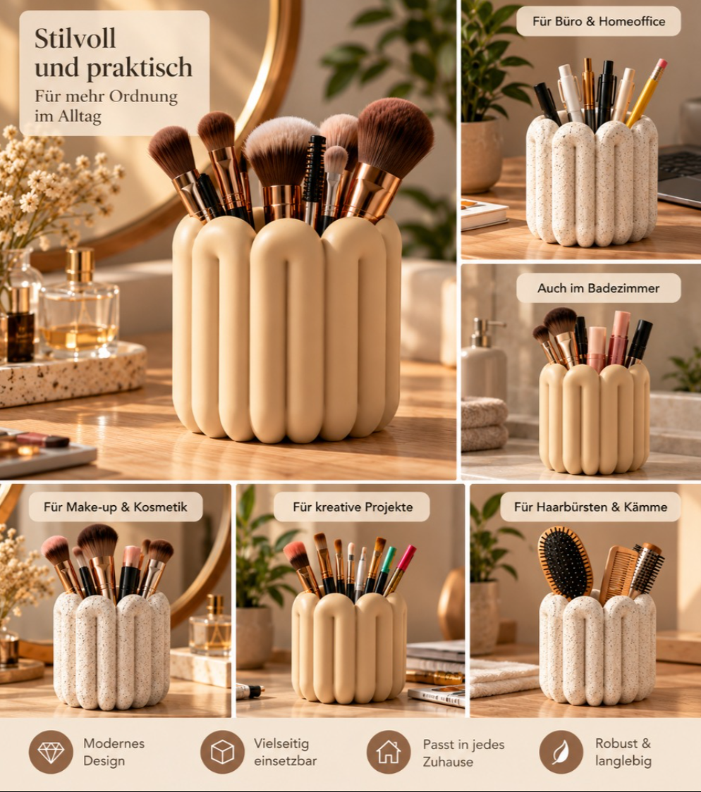 Moderner Organizer im Rundbogen-Design – Deko & Aufbewahrung