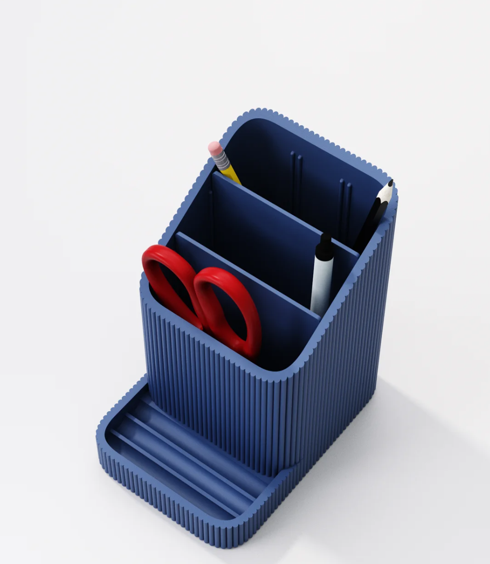 Schreibtisch-Organizer mit Handyhalter – Stiftehalter & Büro-Organizer