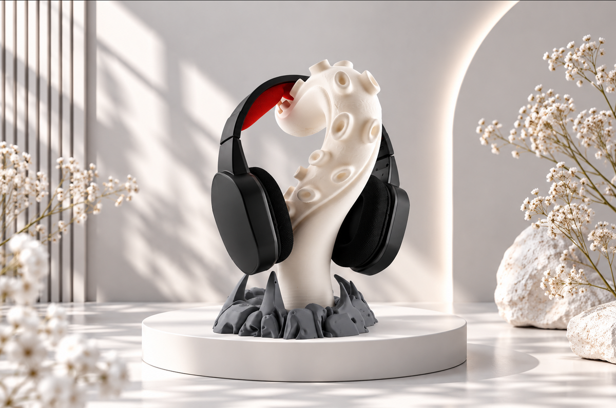 Gaming Kopfhörerhalter im Tentakel-Design – Headset Ständer