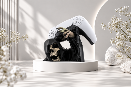 Gaming Controller Halter Totenkopf – Gothic Controller Ständer