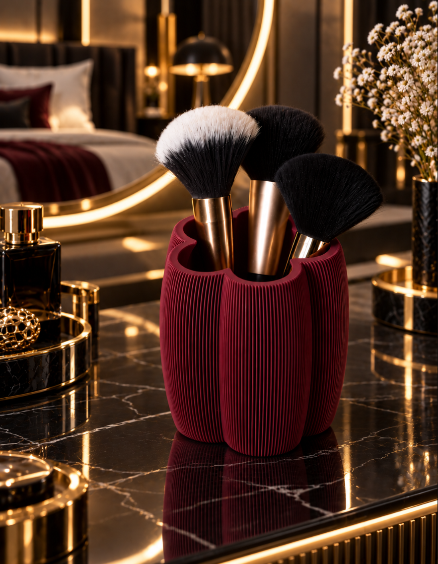 Make-up Pinselhalter – Eleganter Beauty Organizer im modernen Design
