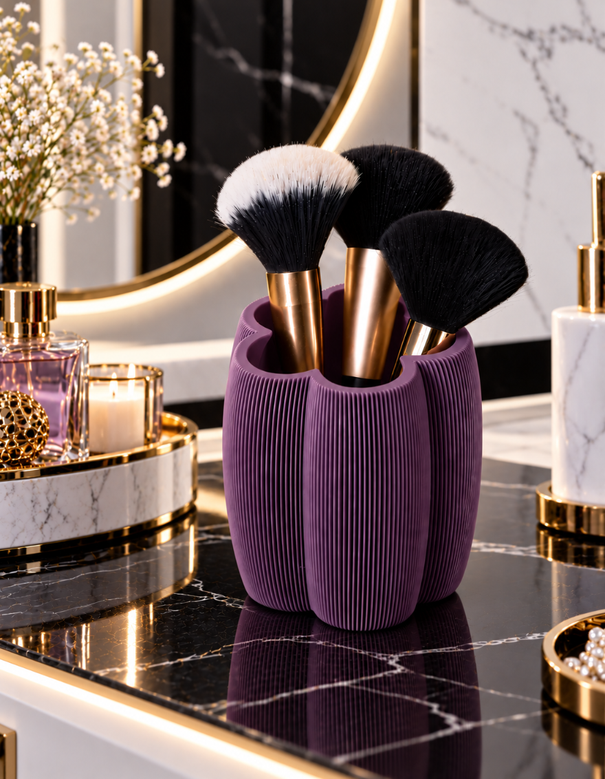 Make-up Pinselhalter – Eleganter Beauty Organizer im modernen Design