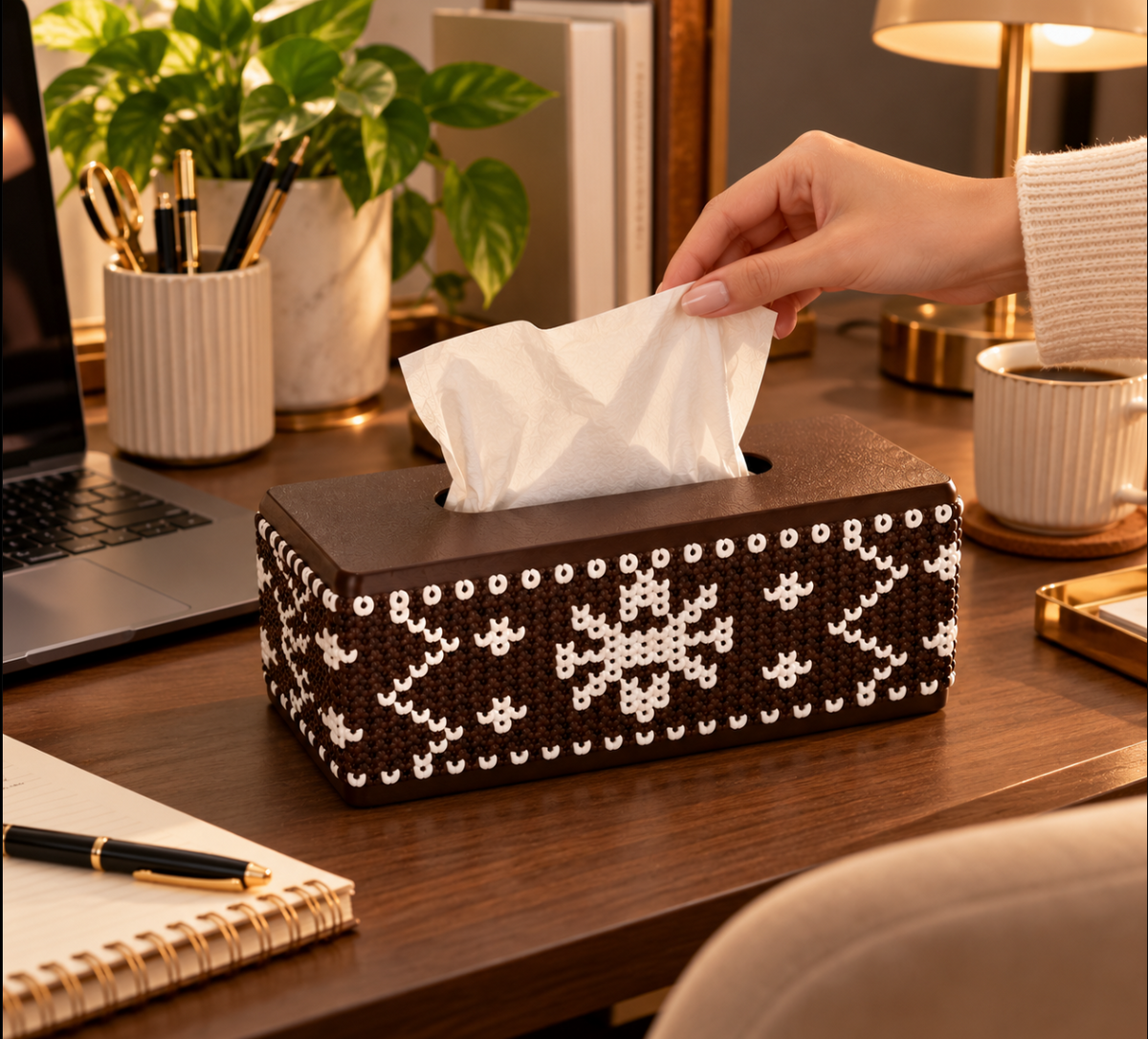 Dekorative Taschentuchbox – Moderne Deko für Zuhause & Büro
