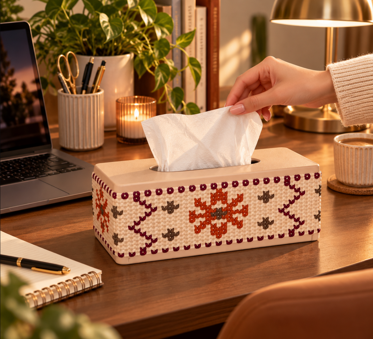 Dekorative Taschentuchbox – Moderne Deko für Zuhause & Büro