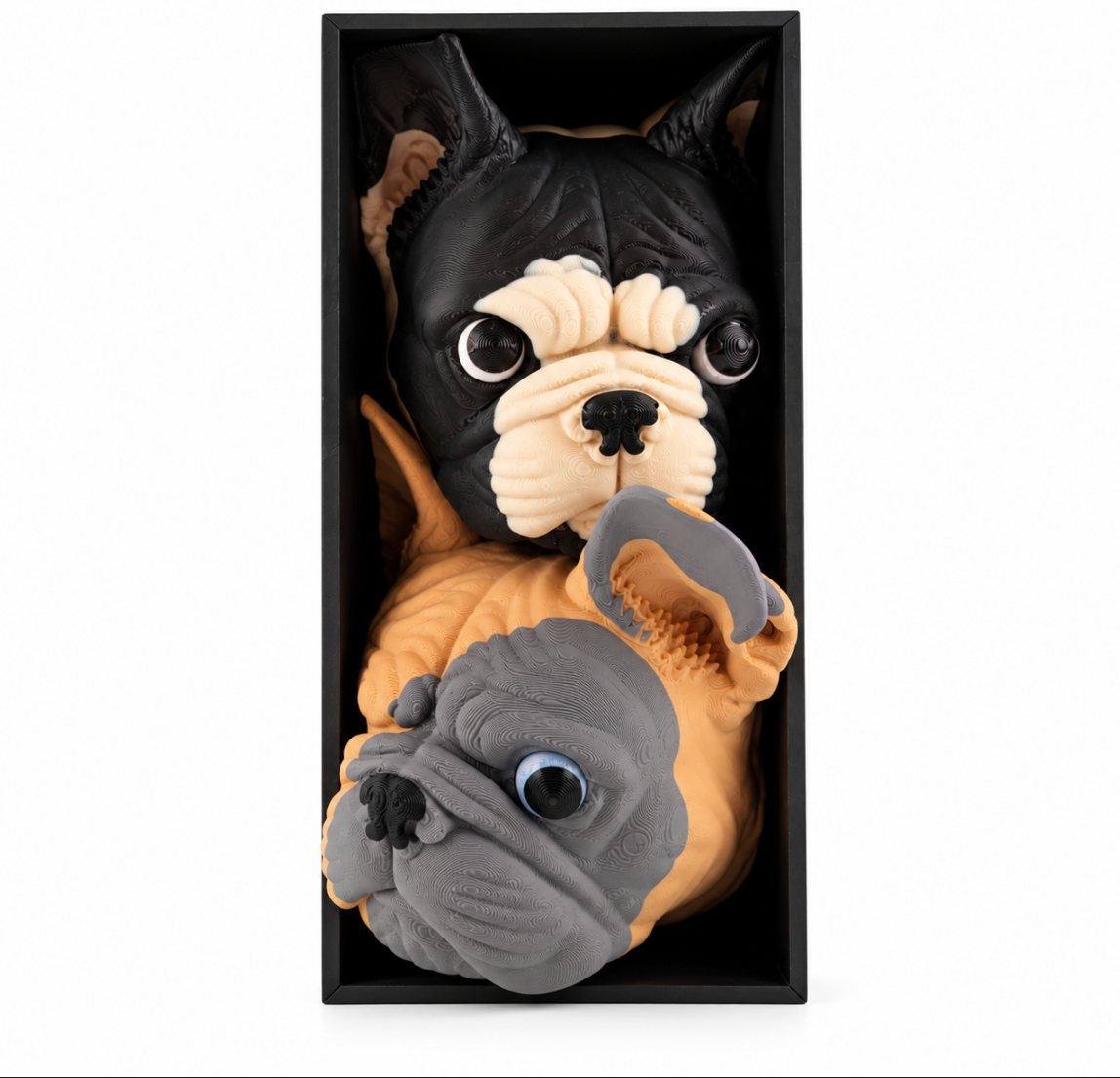 Bulldoggen Buchstütze – Außergewöhnliche Deko fürs Bücherregal