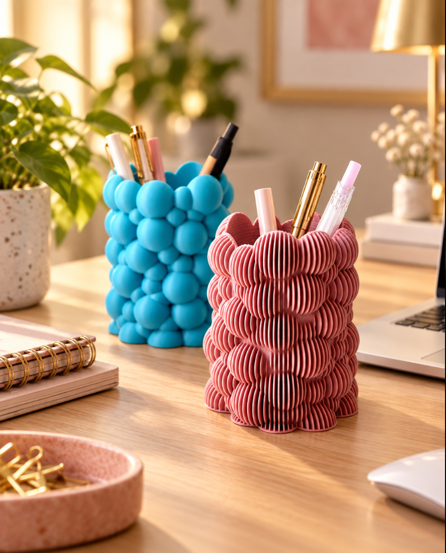 Bubble Stiftehalter – Moderner Schreibtisch Organizer mit Design