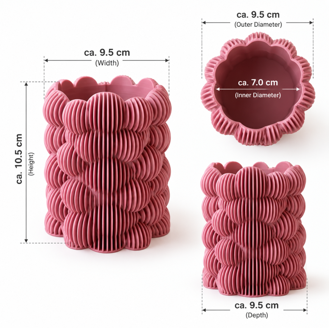 Bubble Stiftehalter – Moderner Schreibtisch Organizer mit Design