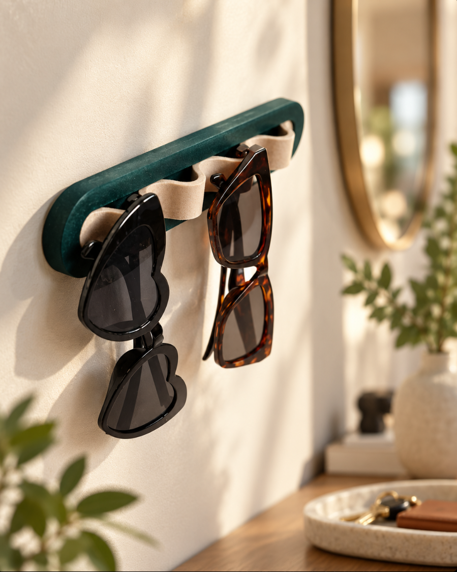 Wand-Brillenhalter – Moderner Organizer für Sonnenbrillen