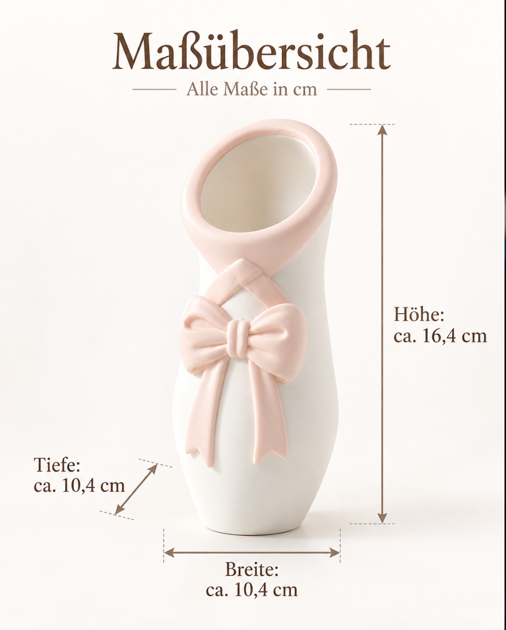 Eleganter Stifte- & Pinselhalter mit Schleifen-Design