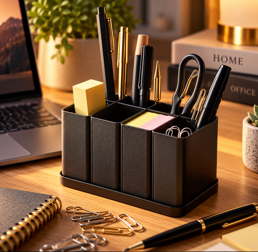 Schreibtisch Organizer mit 8 Fächern – Modern & Platzsparend