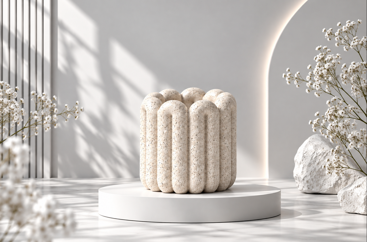 Moderner Organizer im Rundbogen-Design – Deko & Aufbewahrung