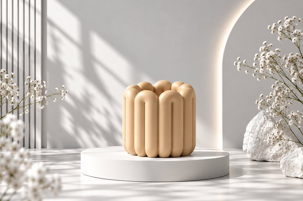 Moderner Organizer im Rundbogen-Design – Deko & Aufbewahrung
